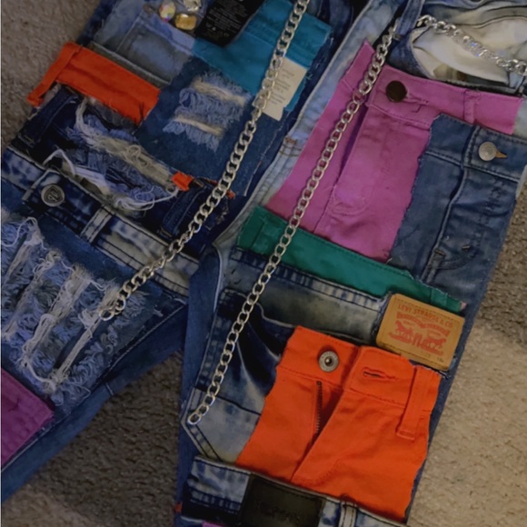 Patchwork jeans - Picture 4 of 5